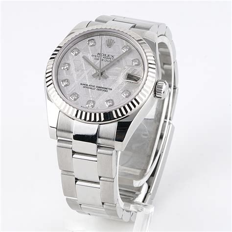 rolex meteorite dial datejust